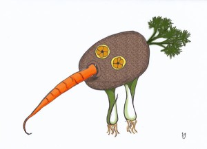 Gemüse-Kiwi